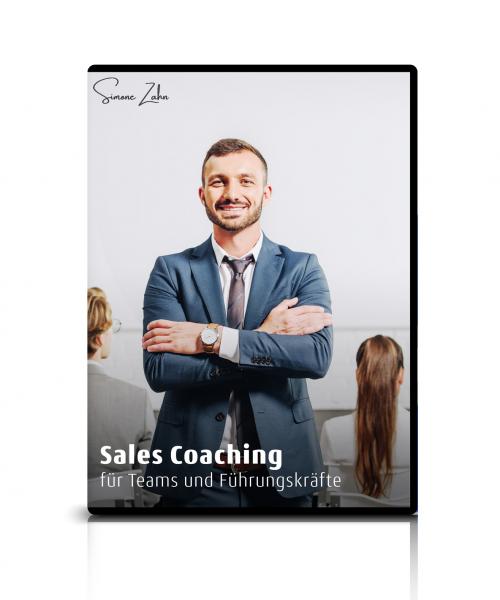 Sales Coaching Covermotiv mit einem symphatischen Manager.