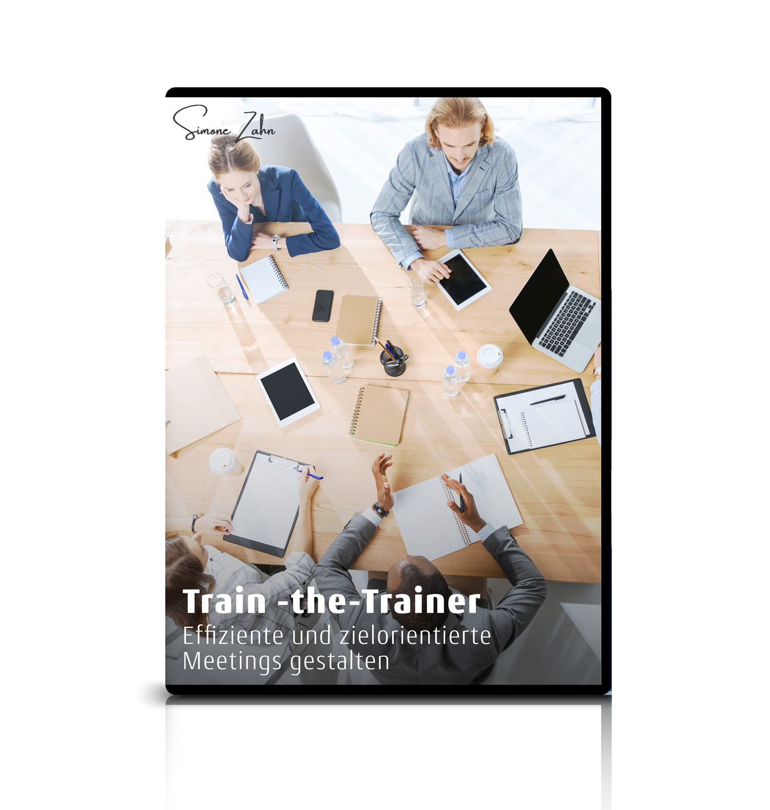 virtual-product-academy-train-the-trainer Train-the-Trainer Covermotiv mit einem Businessmeeting.